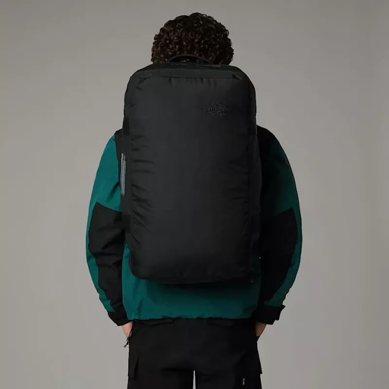 Ceļojumu soma The North Face Base Camp Voyager Duffel 62 - TNF Black/pelēks asfalts