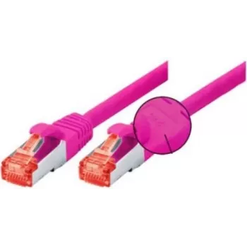 Tecline 71501P Ethernet komutācijas kabelis fuksīna krāsā