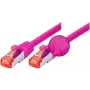 Tecline 71501P Ethernet komutācijas kabelis fuksīna krāsā