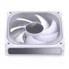 120mm PWM ARGB korpusa ventilators Jonsbo ZB-120 balts, modelis ZB-120W
