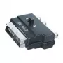 SCART adapteris ShiverPeaks 94035 ar 3× RCA (Cinch) un 4‑kontaktu MiniDIN savienotāju