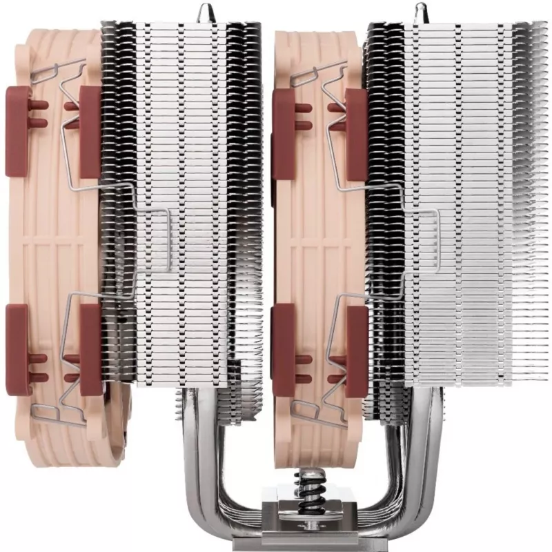 Noctua NH-D15 G2 HBC gaisa dzesētājs, divi 140 mm ventilatori, 1250–1500 RPM, 155,6 m³/h, 12 V, varš, 152×150×168 mm