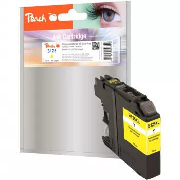 Peach PI500-84 tintes kasetne 1 gab. standarta ietilpība dzeltena