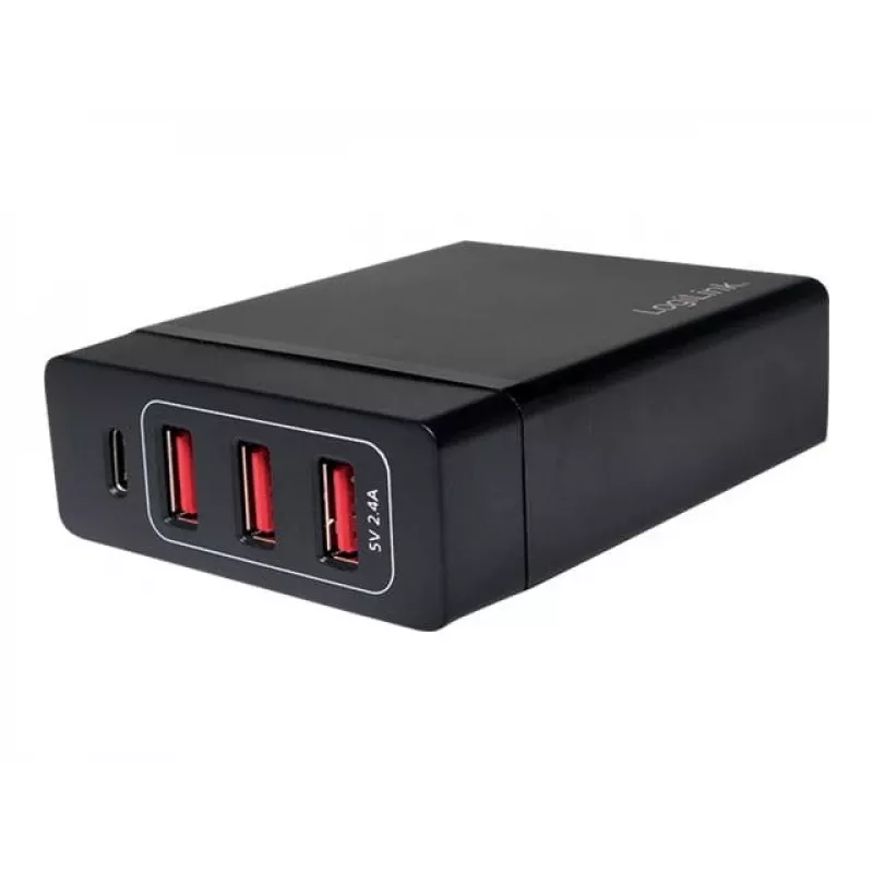 Iekštelpu lādētājs LogiLink PA0122 Universal Melns USB