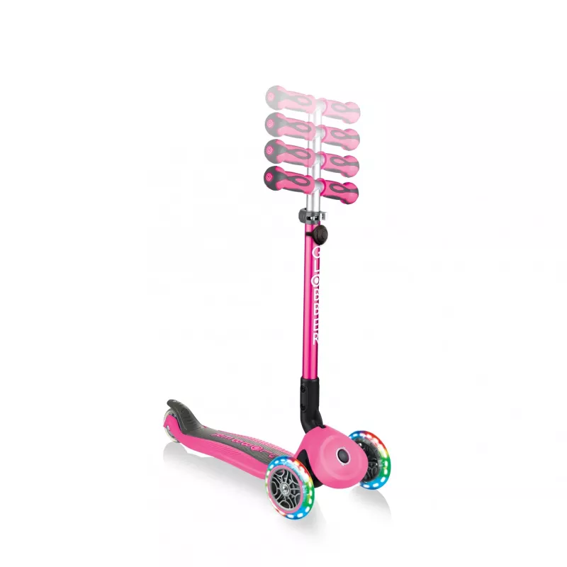 Globber | Skrejritējs | Rozā | Scooter Go Up Deluxe Lights