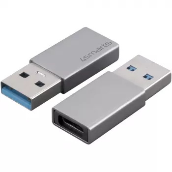 4smarts 540275 USB kabelis pelēks