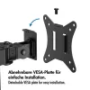 Monitora stiprinājums 17-32, maks. 9 kg, melns