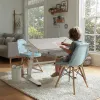 Ergo Office bērnu ergonomiskais regulējama augstuma galds, pelēks, maks. 100 kg, ER-417 2gz