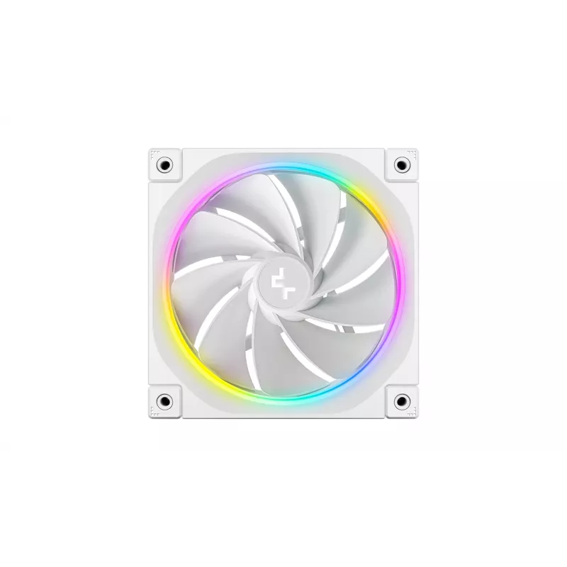 DeepCool FL12R WH ARGB 120mm korpusa ventilatori 3 komplektā