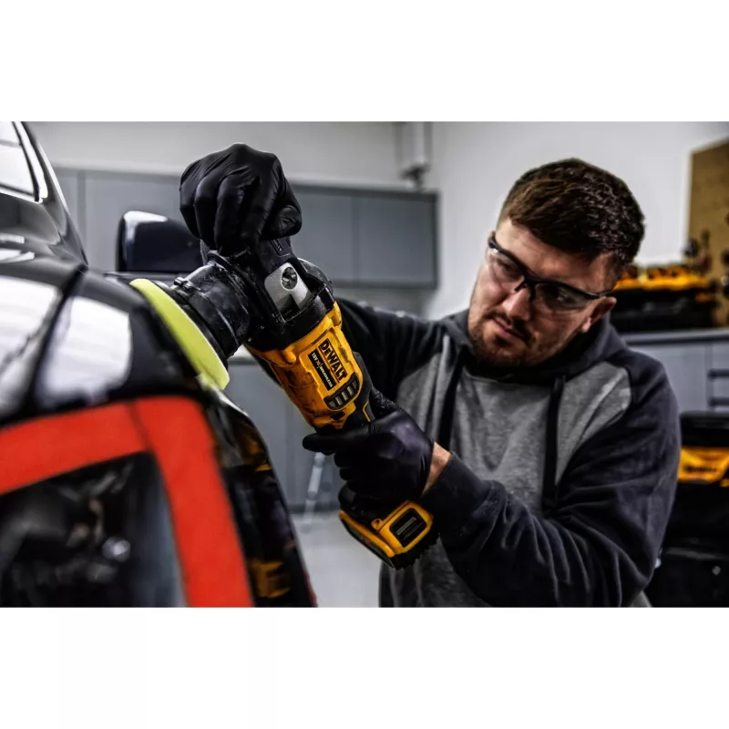DeWalt DCM848N-XJ 18V bezvada nejaušas orbītas pulētājs, 125 mm