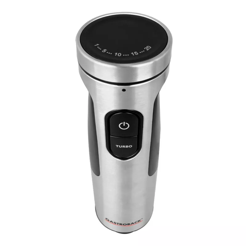 Iegremdējamais blenderis Gastroback Powermix Stabmixer Professional 1500 W nerūsējošais tērauds