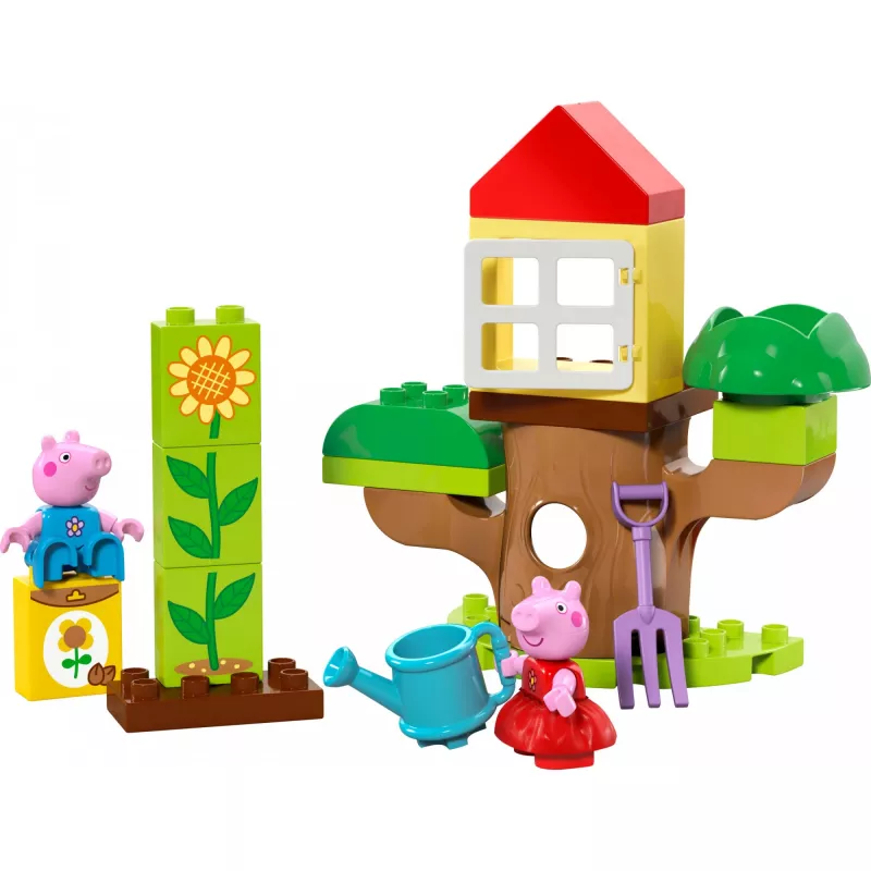 Lego 10431 Duplo Peppa Pig Dārza un Koka mājas rotaļu komplekts