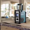 Būvlaukuma radio Makita DMR116 digitālais AM FM 3,5W tirkīza