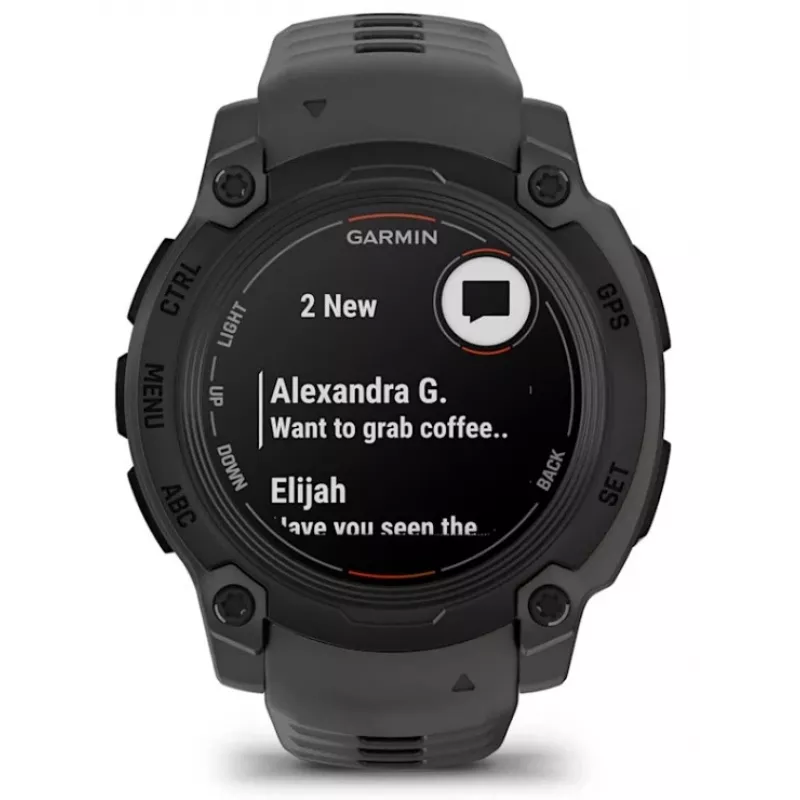 Garmin Instinct E 2.18 cm (0.86) MIP 40 mm Digital 166 x 166 pixels Melns GPS (satellite)