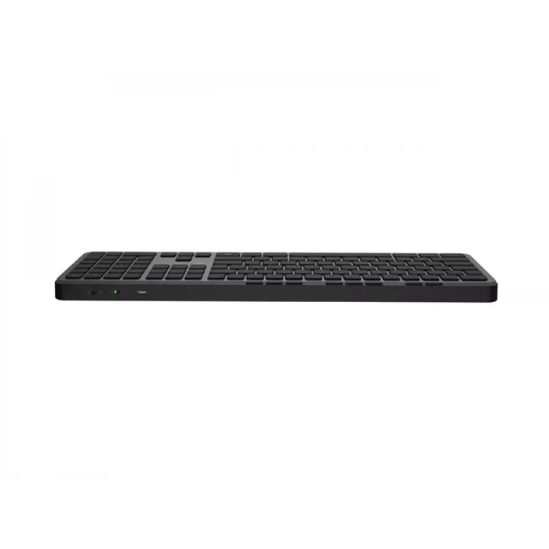 Bezvadu tastatūra NATEC Medusa — ASV izkārtojums, melna