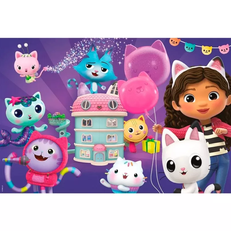 Gabby's Dollhouse: Birthday Party in the Dollhouse, Puzzle 60 gabali