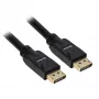 DisplayPort kabelis Sharkoon 1.3, 4K, 1 m, melns