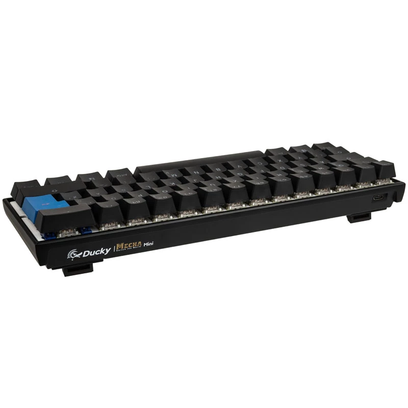Ducky Mecha Mini spēļu tastatūra USB, melna