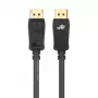 Kabelis DisplayPort 1,8 m M/M v 1.4, melns