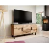 Cama sideboard LOTTA 150 2D3S wotan oak + mat Melns