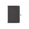 Sienas skapis LANBERG WF03-5309-10B, 9U, 500×350×540 mm, maks. slodze 60 kg, melns