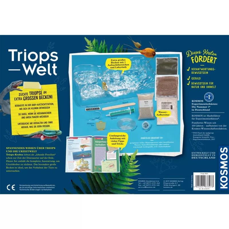 Kosmos 633073 Triops World zinātnisko eksperimentu komplekts