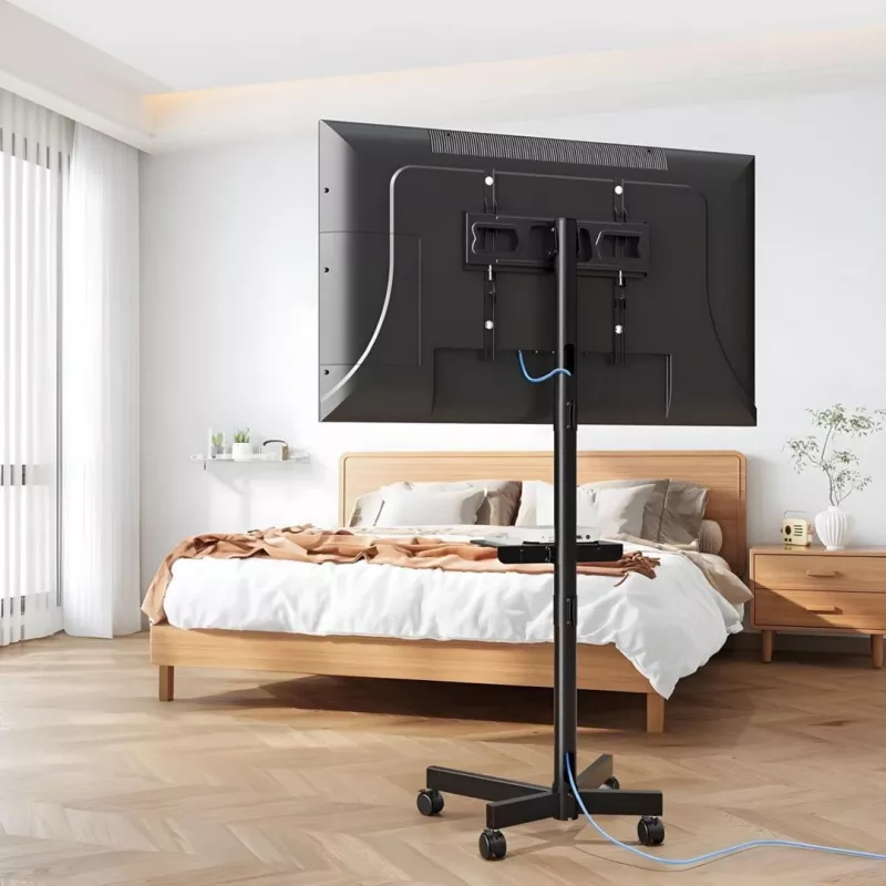 Mobilais TV statīvs MONTIS MT191 ATLAS 26–60 collu ekrāniem, maks. slodze 35 kg, VESA līdz 400x400