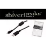 USB kabelis ShiverPeaks BS77388 1.5m USB A Mini-USB B Melns