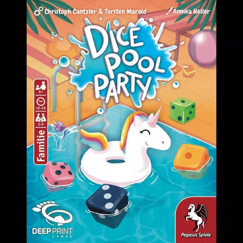Deep Print Games: Dice Pool Party, kauliņu spēle