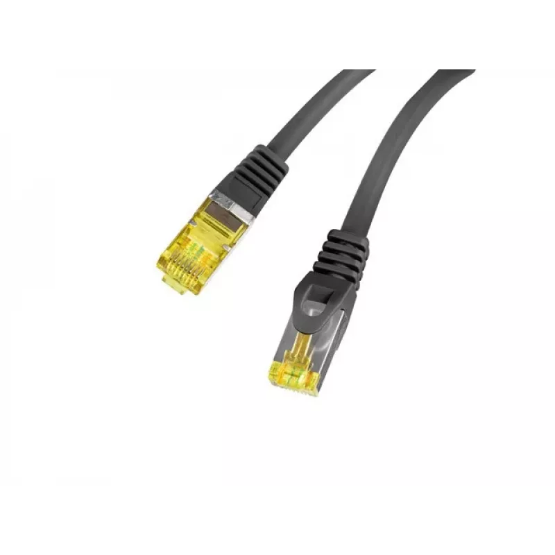 Tīkla kabelis Lanberg PCF6A-10CU-0025-BK RJ45 Cat6a 0.25m Melns