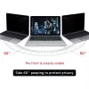 Qoltec Privātuma filtrs GDPR 14 collas 16:9 (12.20, 16:9), Aizsargplēve klēpjdatoram