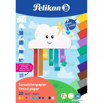 Pelikan 101585 kartons/amatniecības papīrs 120 g/m² 20 loksnes (101585)