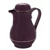 Vakuuma termoss ROTPUNKT 330-16-04-0 1 L, ķiršu krāsā, saglabā karstu 24 h, aukstu 36 h