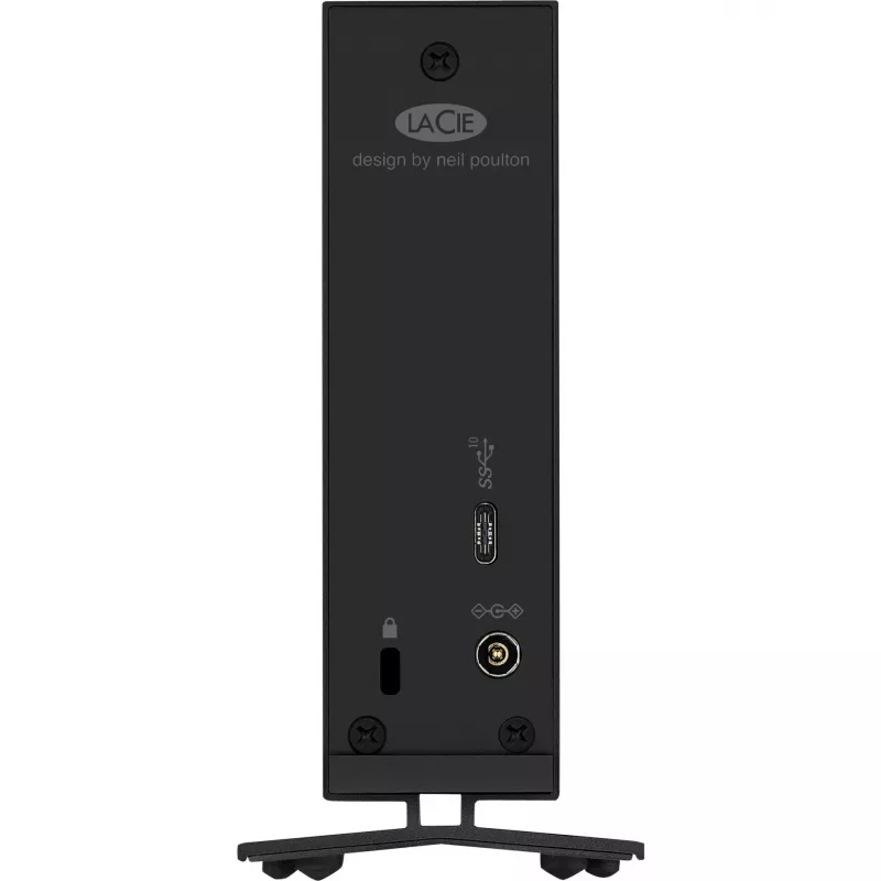 LaCie d2 Professional ārējais cietais disks 10 TB 7200 RPM USB Type-C 3.2 Gen 1 (3.1 Gen 1) Melns
