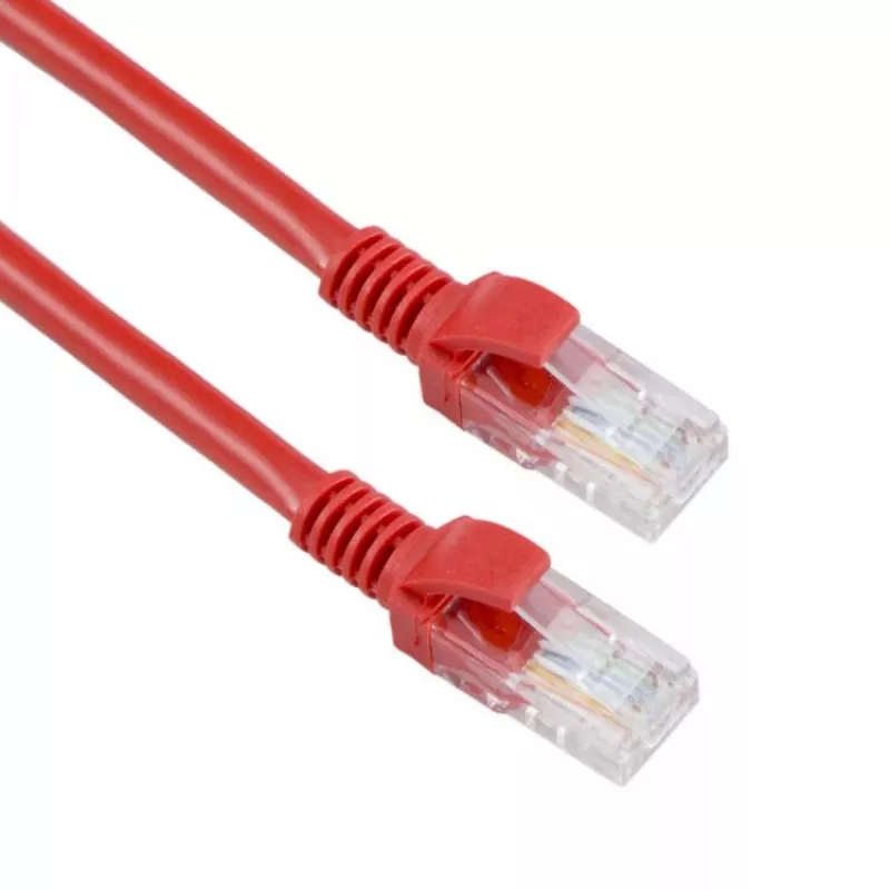 Tīkla kabelis SBOX kabelis UTP CAT5e RJ-45 1 m sarkans