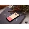 Viedtālruņa maciņš Man and Wood Samsung Galaxy Note 9 — melns, nesakritīgā dizainā