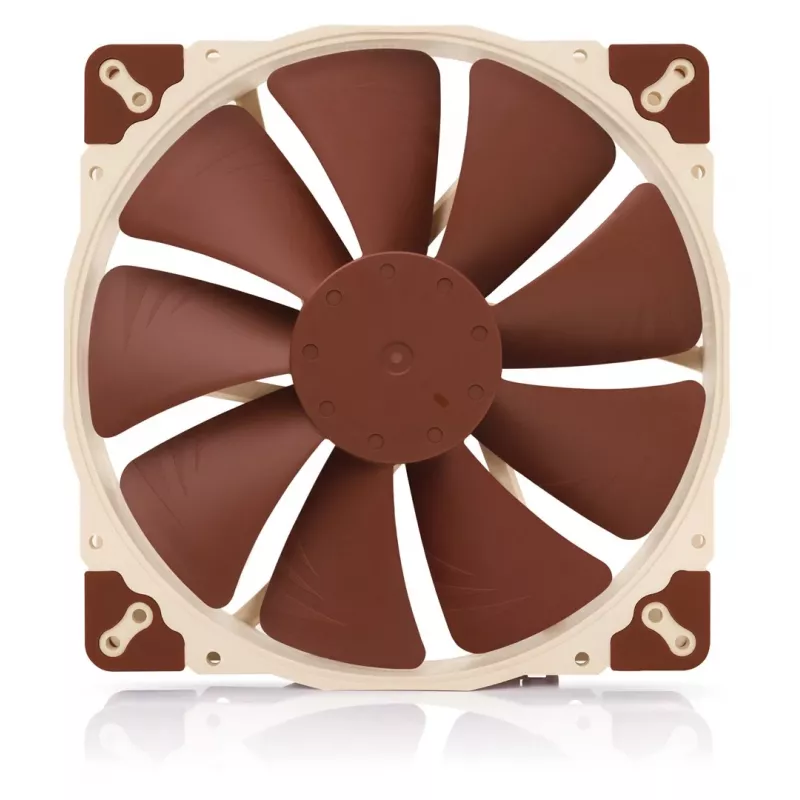 Datora korpusa ventilators Noctua NF-A20 200 mm, 5 V, 3‑pin, 800 RPM, 146,9 m³/h, 18,1 dB, SSO gultnis