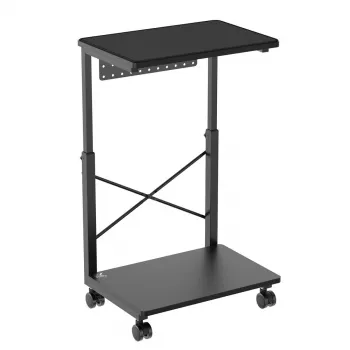 CPU ratiņu statīvs ar NanoRS plauktu, maks. 80 kg, regulējams augstums 550–850 mm, RS430