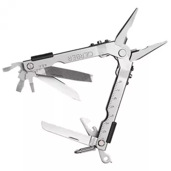 Gerber Industrial Multi-Plier 600 - Nerūsējošā tērauda daudzfunkcionālais instruments ar smailknaibles