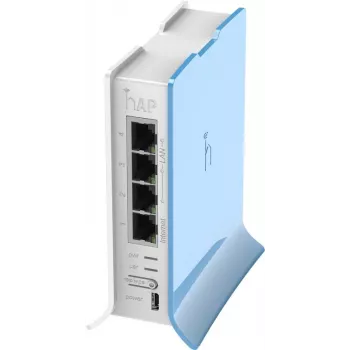 MikroTik | RB941-2nD-TC hAP Lite | Piekļuves punkts | 802.11n | 2.4GHz | 10/100 Mbit/s | Ethernet LAN (RJ-45) porti 4 | MU-MiMO Jā | nav PoE