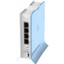 MikroTik | RB941-2nD-TC hAP Lite | Piekļuves punkts | 802.11n | 2.4GHz | 10/100 Mbit/s | Ethernet LAN (RJ-45) porti 4 | MU-MiMO Jā | nav PoE