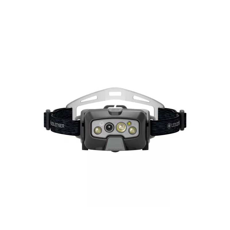 LED galvas lampa Ledlenser HF8R Core Melns