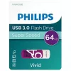 Philips FM64FD00B USB zibatmiņa 64 GB USB Type-A 3.2 Gen 1 (3.1 Gen 1) violeta, balta