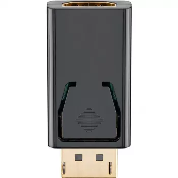 Wentronic Goobay DisplayPort uz HDMI adapteris 1.1, HDMI standarta ligzda (A tips) - HDMI standarta ligzda (A tips) > DisplayPort spraudnis (51719)