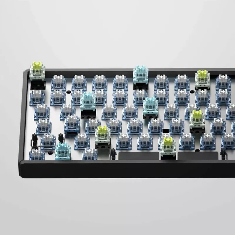IQUNIX F97 Dark Side bezvadu spēļu tastatūra, RGB, MX Red slēdži, US