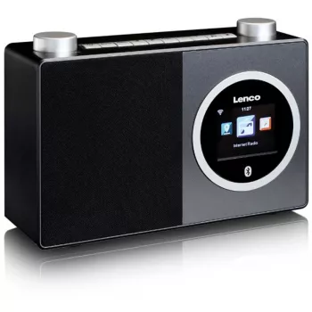 Lenco DIR-70 - Tīkla audio atskaņotājs - 3 W (kopā) - Melns (DIR-70BK)