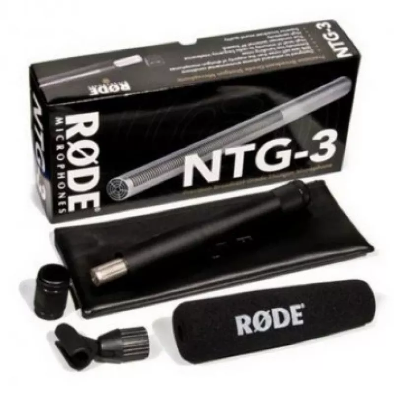 RØDE NTG-3B mikrofons Melns skatuves/uzstāšanās mikrofons