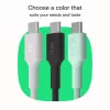 Kabelis USB-C-USB-C PowerStream 100W pīts 1,2m balts