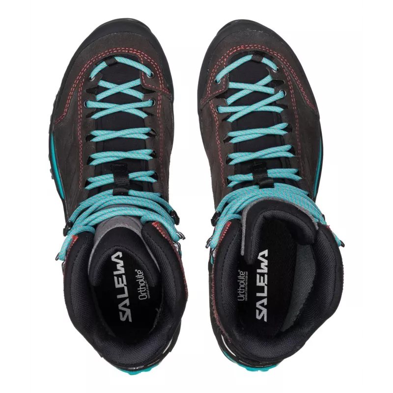 Salewa MTN Trainer Mid GTX sieviešu pieaugušajiem Melns, Zils