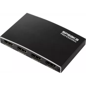 SpeaKa Professional SP-HDMIS-230 HDMI sadalītājs 3840 x 2160 pikseļi melns (SP-13904376)